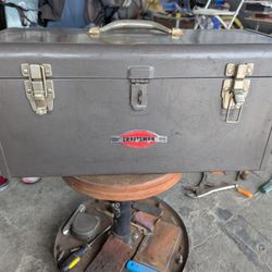Vintage Craftman Tool Box 