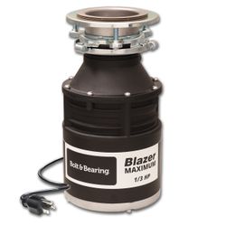 1/3HP BLAZER MAXIMUM GARBAGE DISPOSER WITH POWER CORD