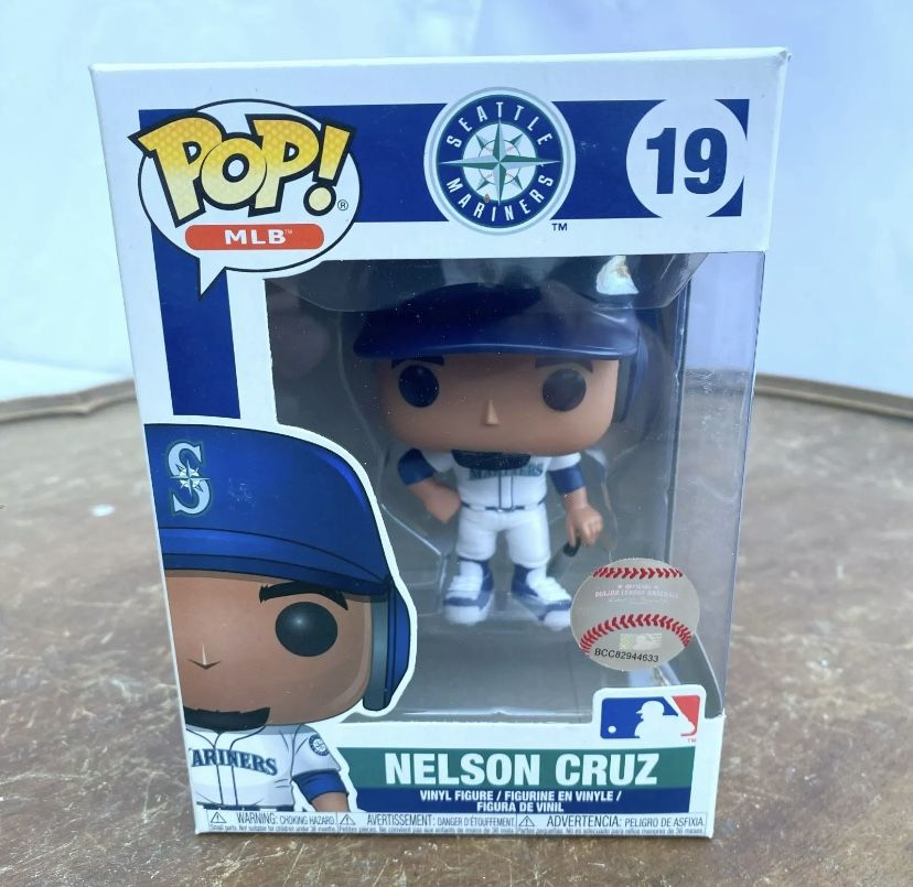 Funko Pop! MLB #19 โNelson Cruzโ Seattle Mariners