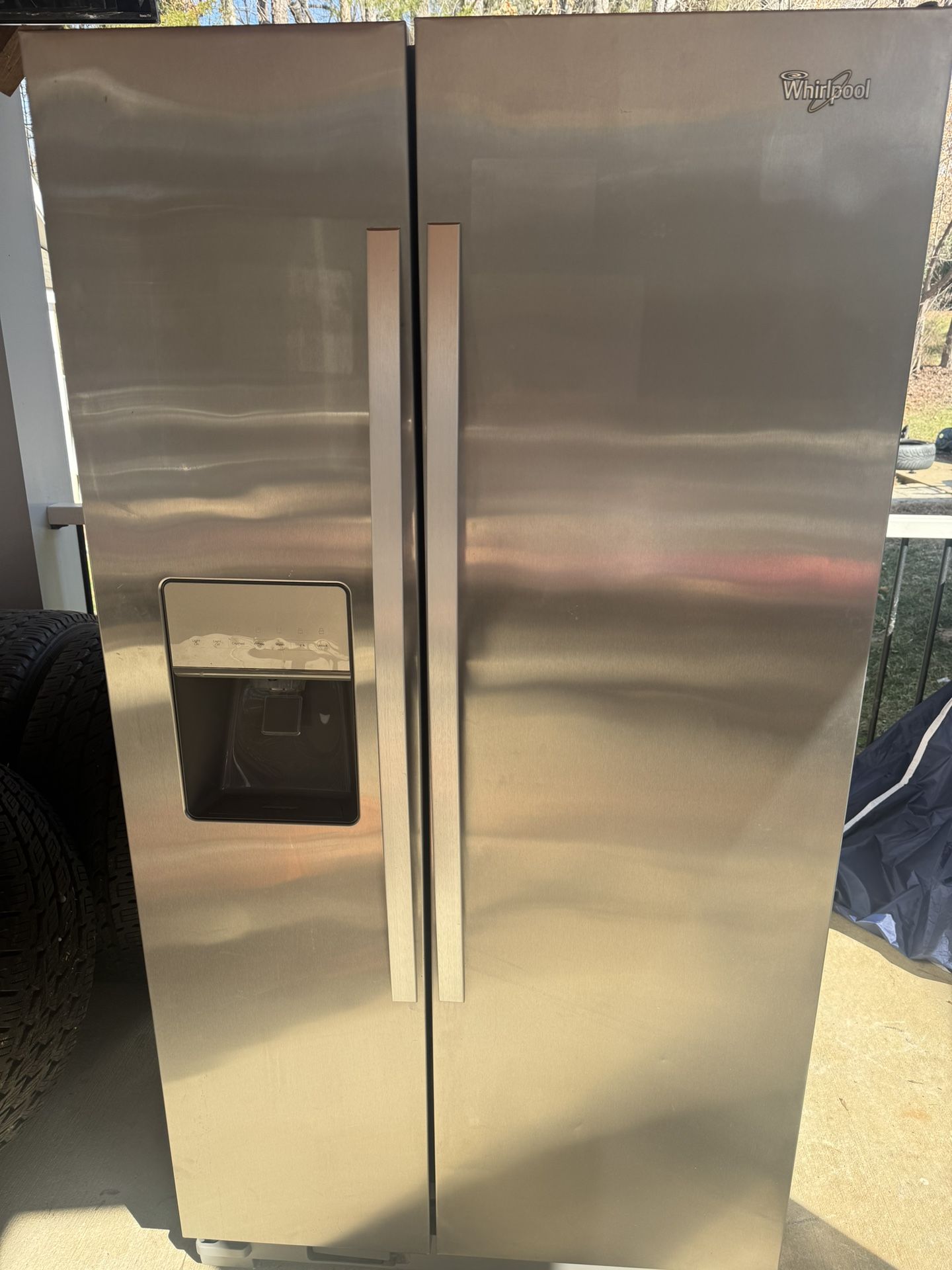 Whirlpool Stainless Steel Refrigerator Side By Side