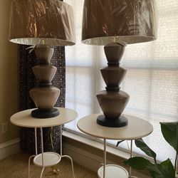 New Lamps $50 Pair   32”
