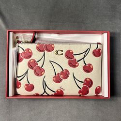 Coach Zip Wristlet Wallet