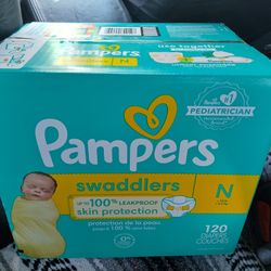 Pampers newborn Diapers 