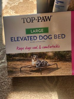Top Paw Elevated Dog Bed