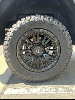 Fuel Rebel Wheels And Tires (8x180mm Pattern)