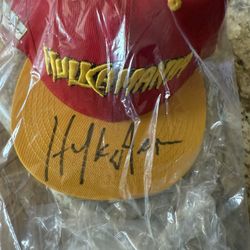 Hulk Hogan Signed WWE Official Hulkamania Hat