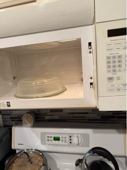 Stove Kenmore microwave GE