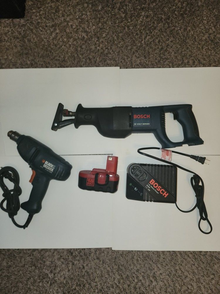 Sawzall Drill Combo With Charger And Battery 
