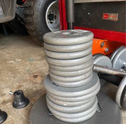 Weights Dumbbells Barbells Workout Equipment