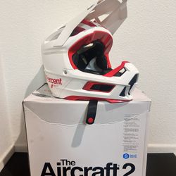 100 Percent AirCraft 2 Carbon Fiber Helmet Brand New Downhill Mountain Bike 