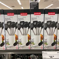 Goodcook Ready Silicone Tool And Crock Set 