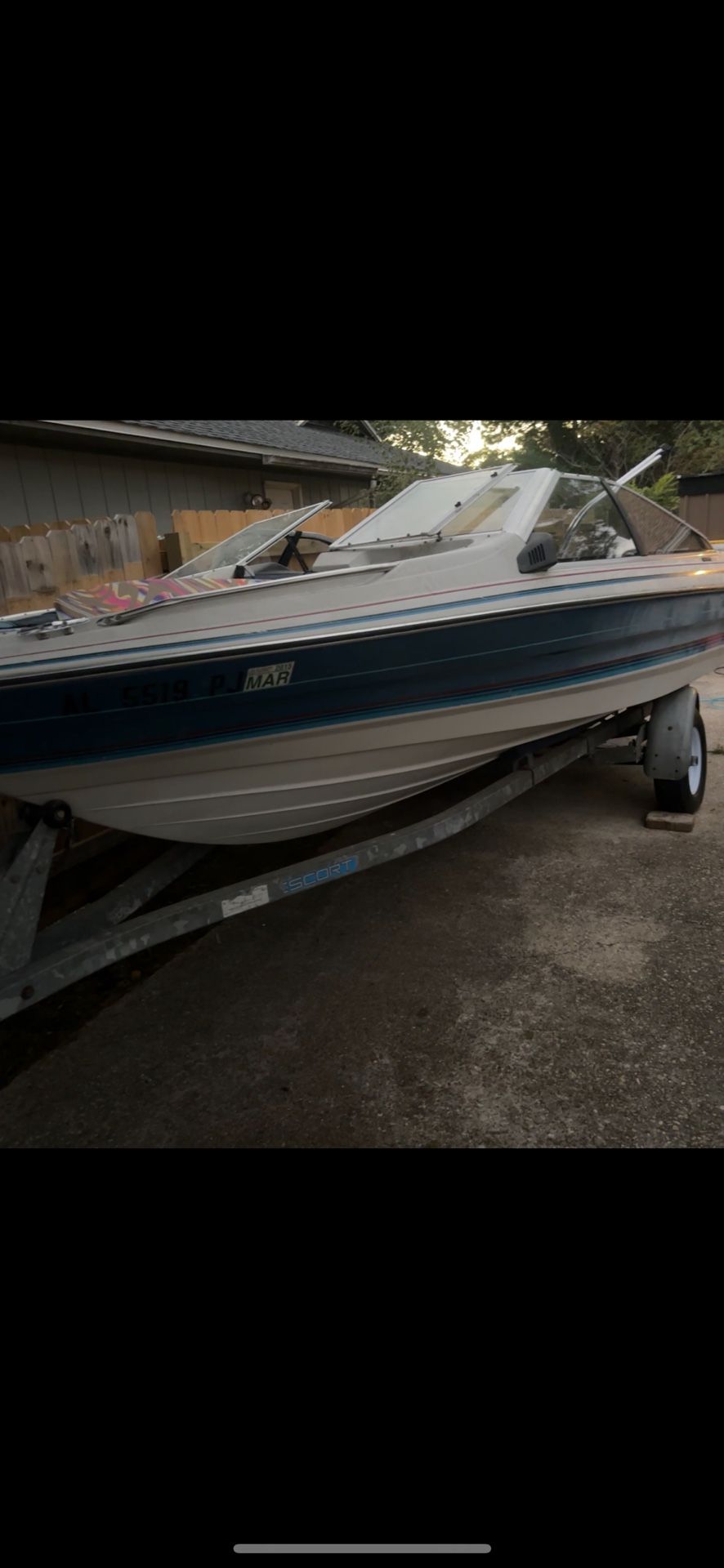 1989 Bayliner Capri 2.3 Bowrider Cobra 2.3 Ford Stock