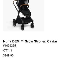 Nuna Double Stroller 