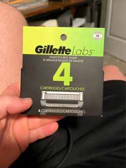 Gillette Labs Razor Blade Refill Cartridges 4-Pack