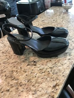 Kennith Cole Reaction new Black 3” shoes $20 size 10