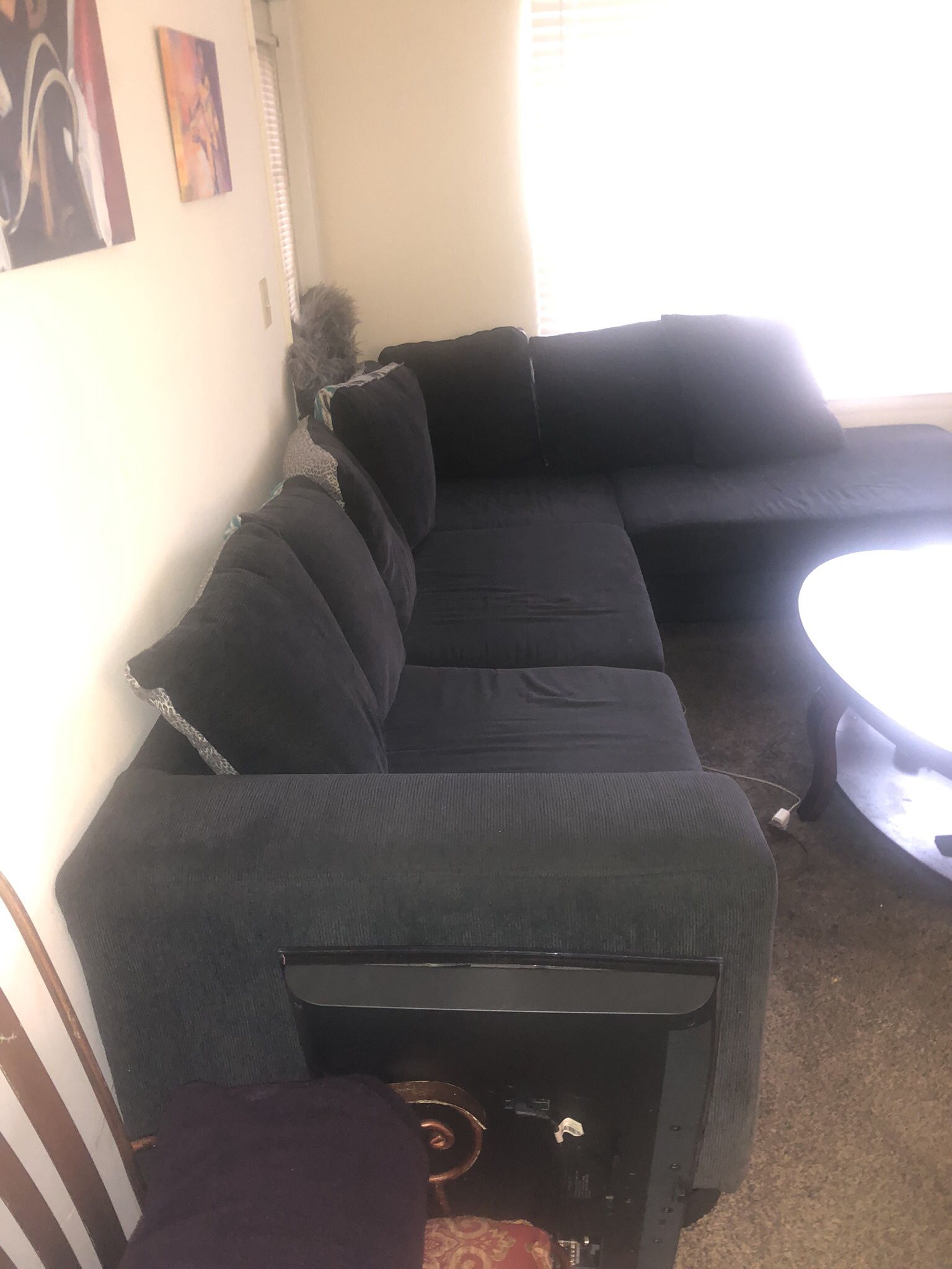L Shape Couch ($250) Or Best Offer