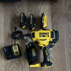dewalt roofing gun 20v xr