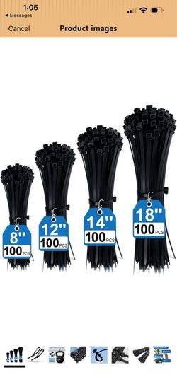 Zip ties assorted
