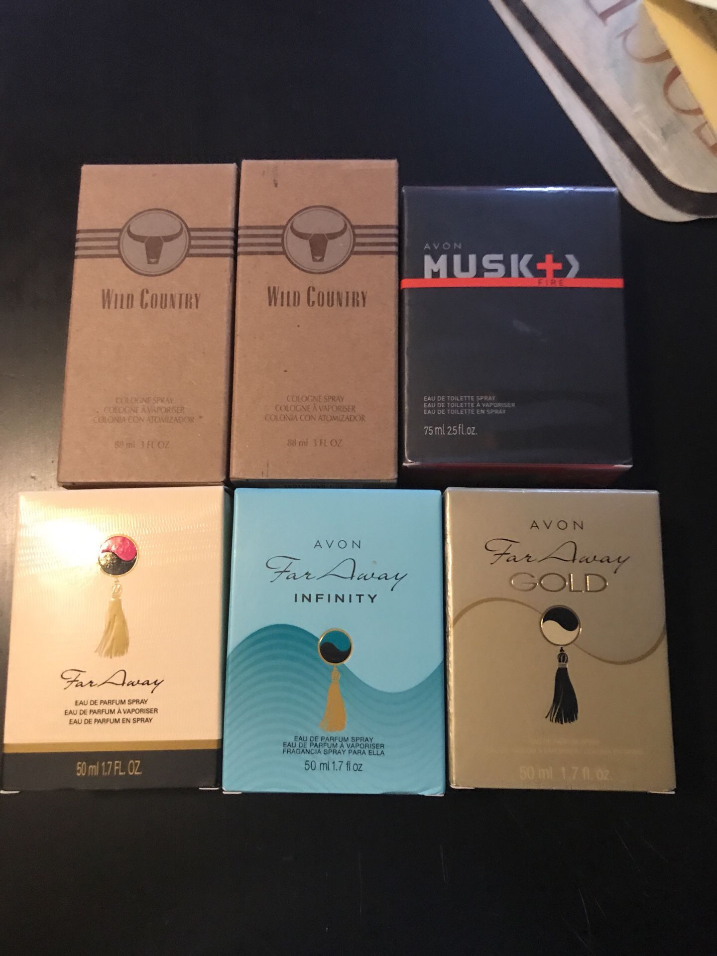 All 6 man and women perfume for $50