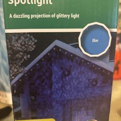 Blue Christmas Projector Lights