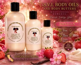 U.S.V.I. Body Butter & Lotion Set $10 $15 $20