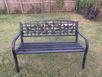 Metal bench