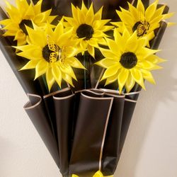 Ribbon Sunflowers 
