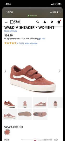 Vans 10 in women (NIB)