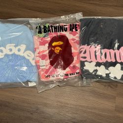 Spider And Bape Hoodie For 80 Each