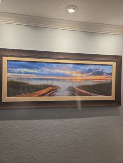 High quality text , painting and frame from costco