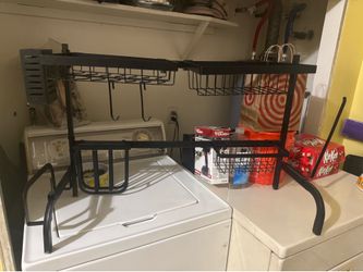 Dish rack over the sink