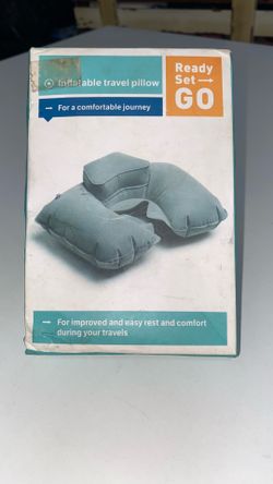 Ready Set GO Inflatable Travel Pillow