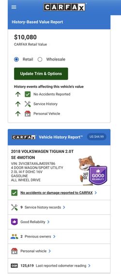 2018 Volkswagen Tiguan