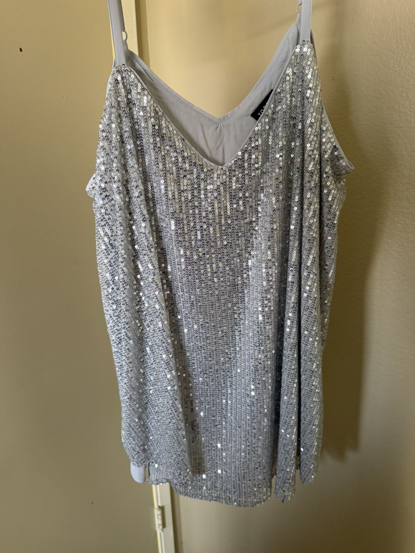 Torrid 1 Sequin Party Vibes Tunic Tank New