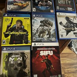GAME LOT PS5/PS4 