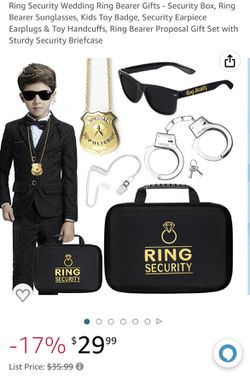 Ring Bearer Security Briefcase  Thumbnail
