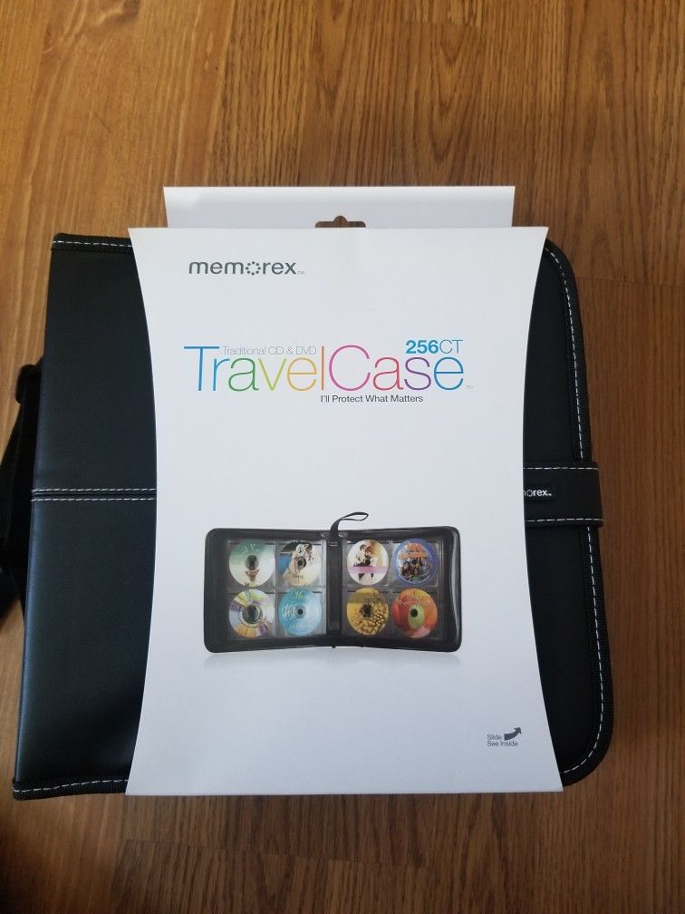 Memorex CD.DVD Travel Case (256ct)