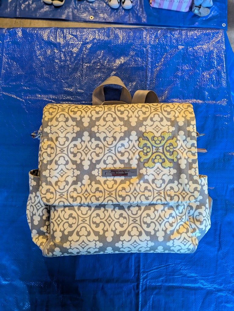 Petunia Pickle Bottom Diaper Backpack with changing pad.