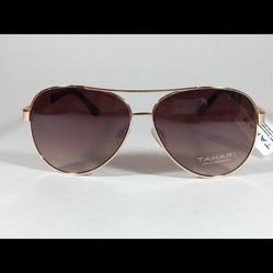 TAHARI Sunglasses HHTH1213-R TH527 GLD CAT.3