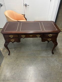 Hickory vintage executive desk