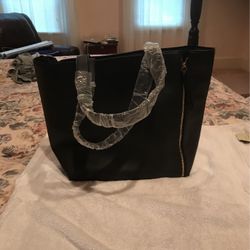 Large Black Tote Bag