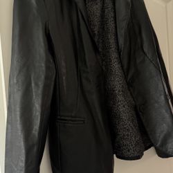 Black Leather Jacket 