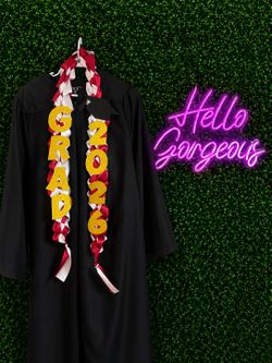 Graduation leis!! Flower bouquets !!