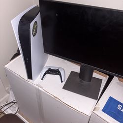 PlayStation 5/ Monitor / 50” TCL TV / Soundbar speaker for tv