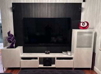 Ikea Besta Cabinets and TV stand for ssle