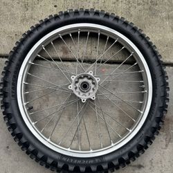 CRF250X 21 Front Wheel And Michelin Starcross 6 Tire 