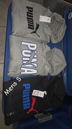 PUMA MENS SMALL HOODIES