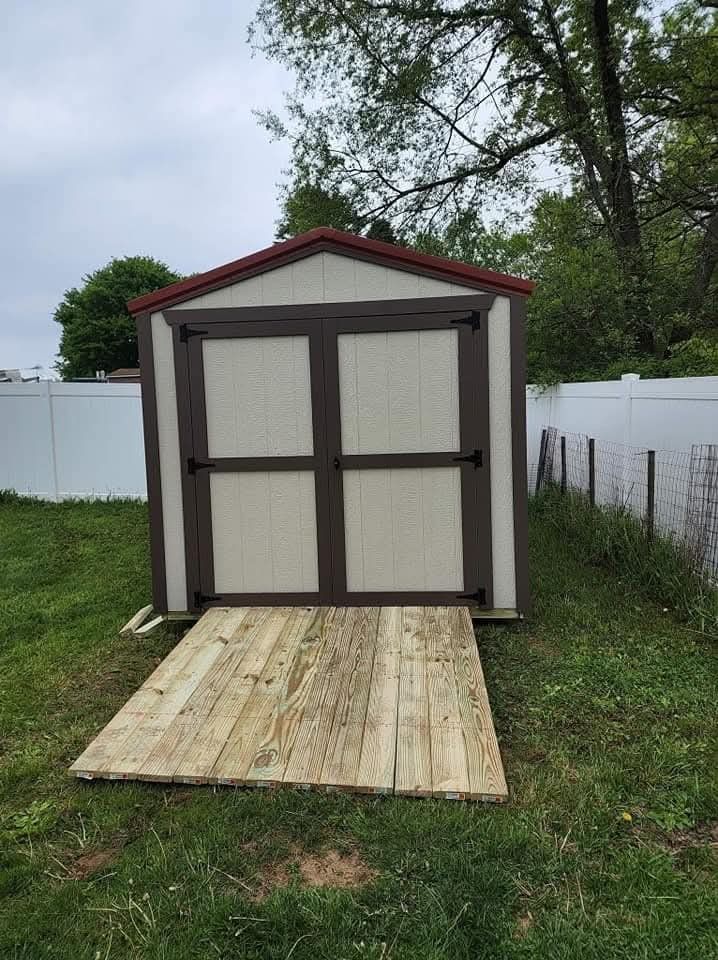 8x12 Amish Built Shed