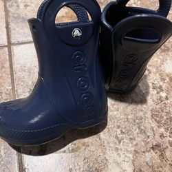 Crocs Rain Boots Girl/boy.  