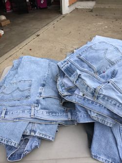 Levi's/ fashion / Wrangler jeans all 42 -44 waist